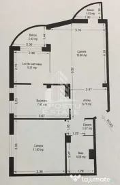 Apartament cu 2 camere,decomandat,mobilat,Calea Circumvalatiunii 