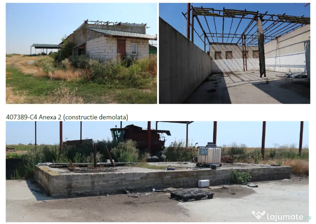 Proprietate imobiliara industrial-agricola – Com. Becicherecu Mic, jud. Timis