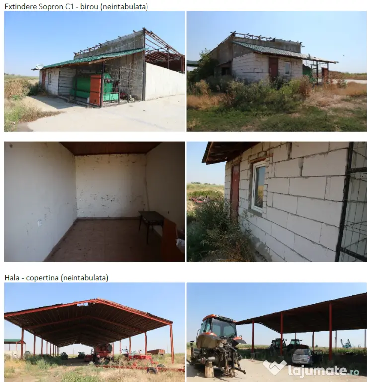 Proprietate imobiliara industrial-agricola – Com. Becicherecu Mic, jud. Timis