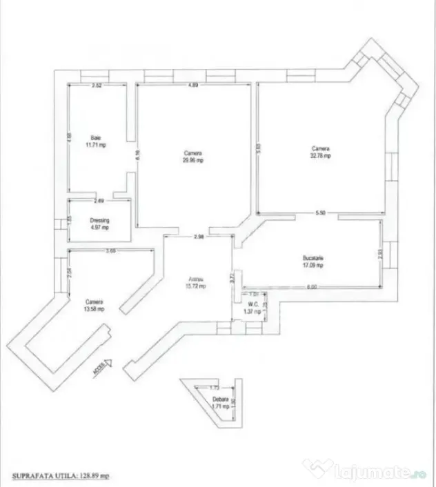 Apartament 3 camere LUX de vanzare Băile Neptun Timisoara - Timisoara (Timis)