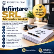 Înființare SRL | Modificări firme | Acte Registrul Comerțului ONRC 