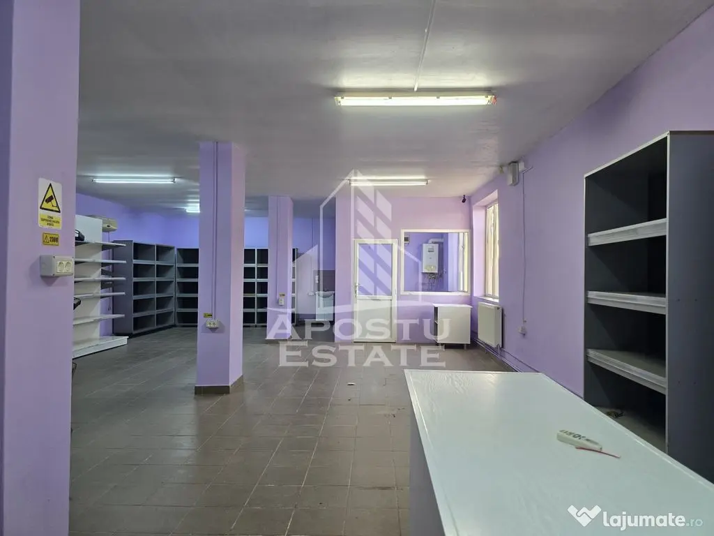 Spatiu comercial, cu locuinta, in Curtici - Curtici (Arad)