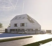 Duplex P+1E cu supanta, model deosebit, 4 camere, 4 bai - Du 