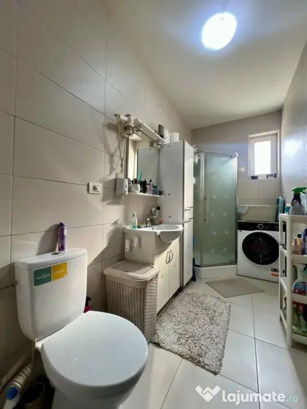 Apartament modern, 3 camere, decomandat, 61 mp utili, mobila - Giroc (Timis)