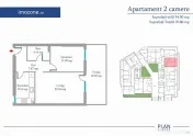 Militari-Metrou Preciziei | 2 Camere | 54.5 mp+16 mp balcon I Mutare rapida 