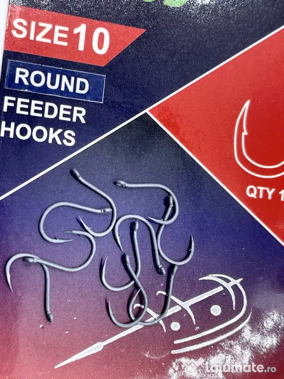 FL CARLIGE FEEDER METHOD ROUND FL, 10buc Nr 10 - 10buc