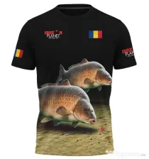 SENZOR PLANET TRICOU CARP FISHING SENZOR PLANET NEGRU S