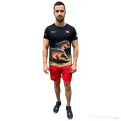 SENZOR PLANET TRICOU CARP FISHING SENZOR PLANET NEGRU S