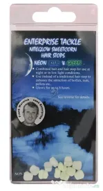 ENTERPRISE TACKLE SWEETCORN HAIR STOP NEON BLUE&GREEN 12buc.