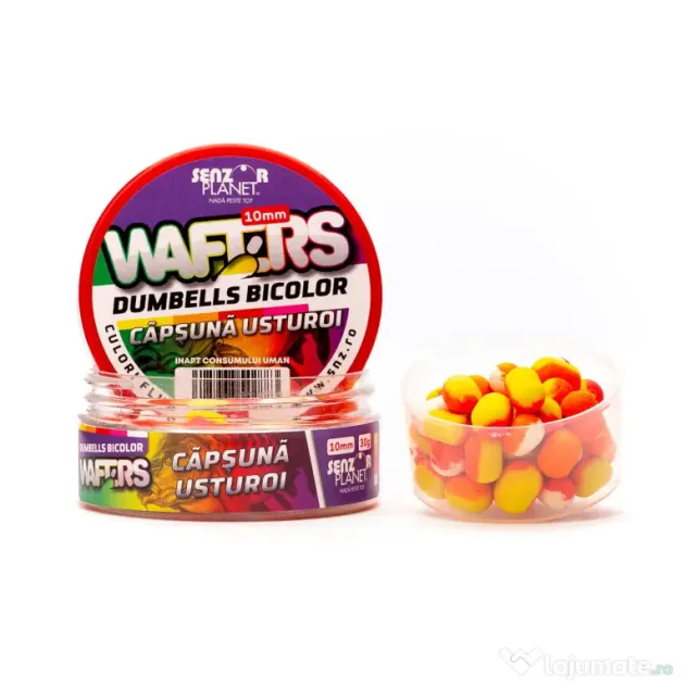 SENZOR PLANET WAFTERS DUMBELLS BICOLOR CAPSUNA & USTUROI 10mm 30g