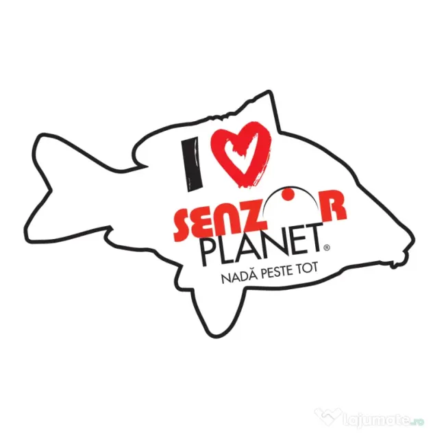 SENZOR PLANET STICKER AUTO I LOVE SENZOR