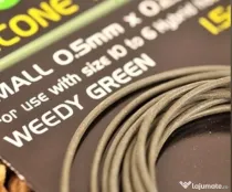 KORDA VARNIS KORDA SILICONE TUBING, WEEDY GREEN, 1.5m
