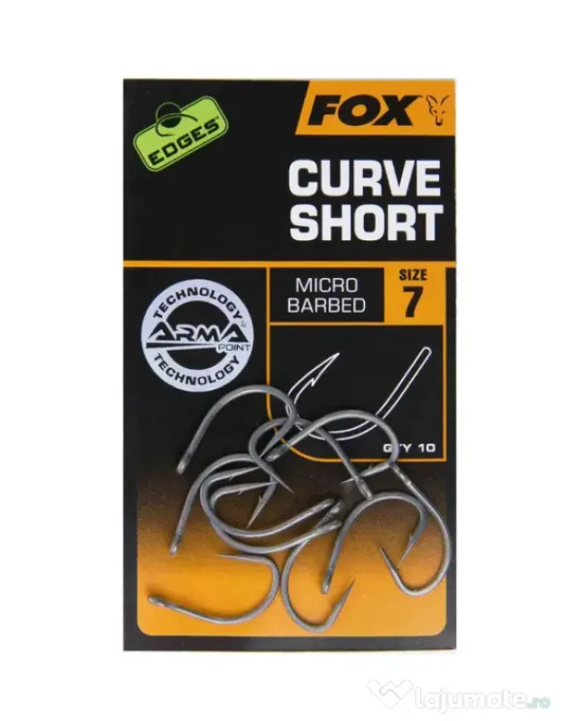 FOX CARLIGE FOX EDGES ARMAPOINT CURVE SHANK SHORT Nr 4