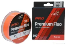 CARP EXPERT FIR MONOFILAMENT CARP EXPERT PRO PREMIUM, FLUO RED, 300m 0.25mm/8.92kg