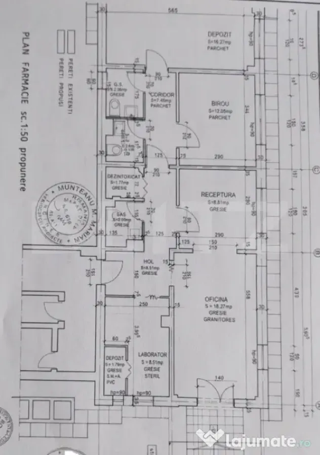 Spatiu comercial- farmacie , intrare din strada - Calea Flor - Cluj-Napoca (Cluj)