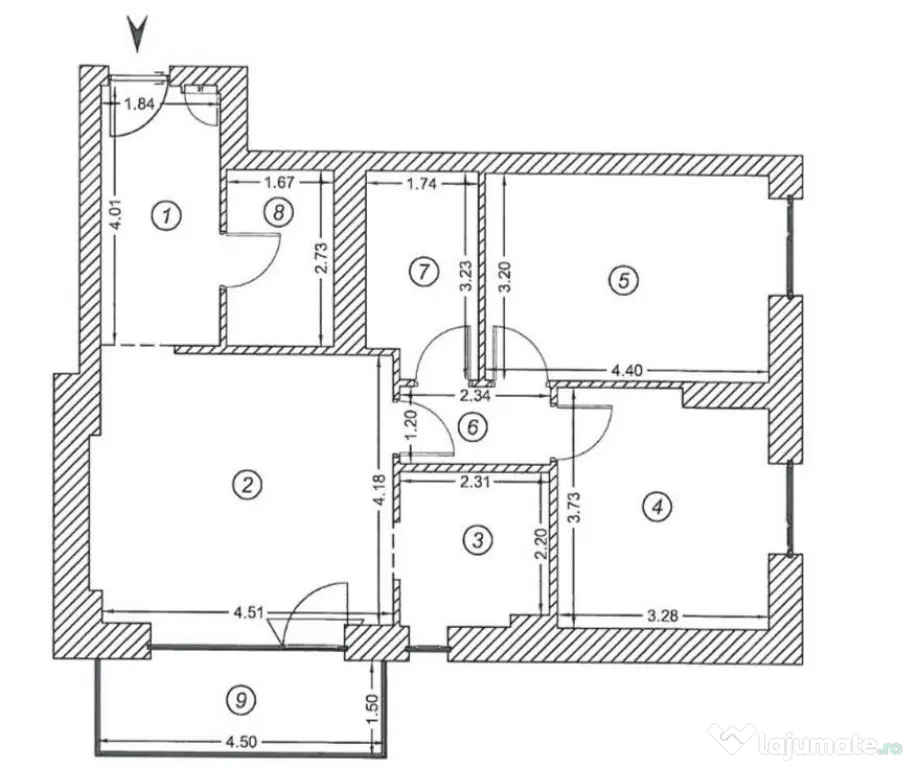 3 camere One Cotroceni Park - Bucuresti (Bucuresti-Ilfov)