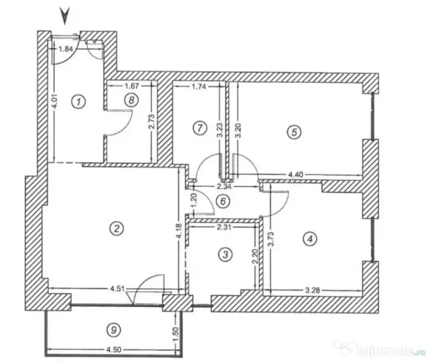 3 camere One Cotroceni Park - Bucuresti (Bucuresti-Ilfov)