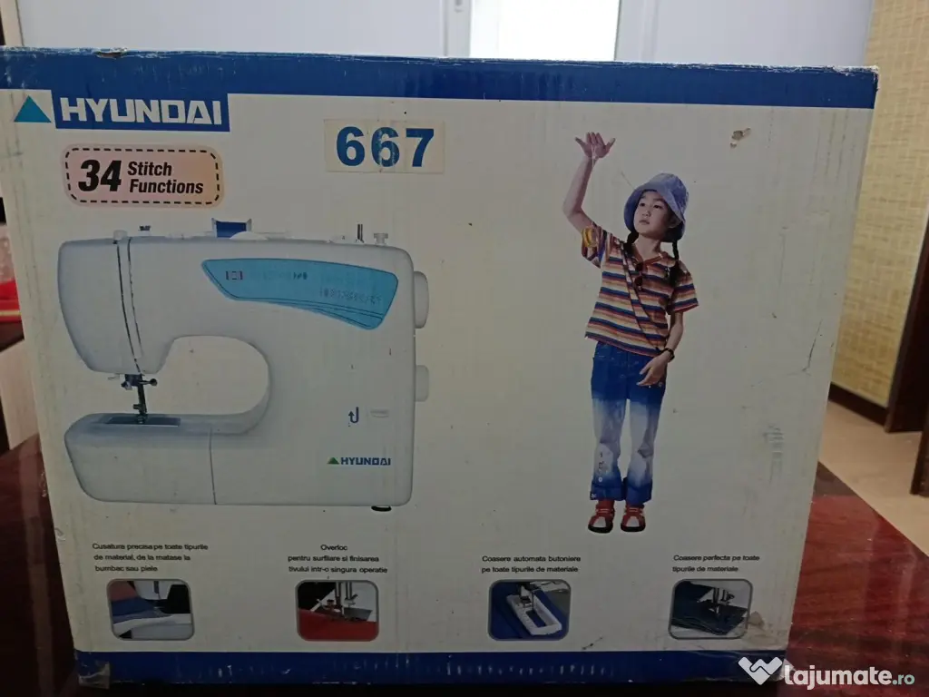 Mașina de cusut Hyundai