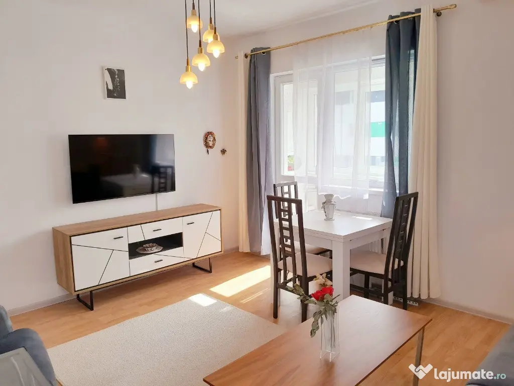 Ap. 3 camere mobilat,decomandat,2 bai, 2 parcari, bloc nou,0 comision - Rosu (Bucuresti-Ilfov)
