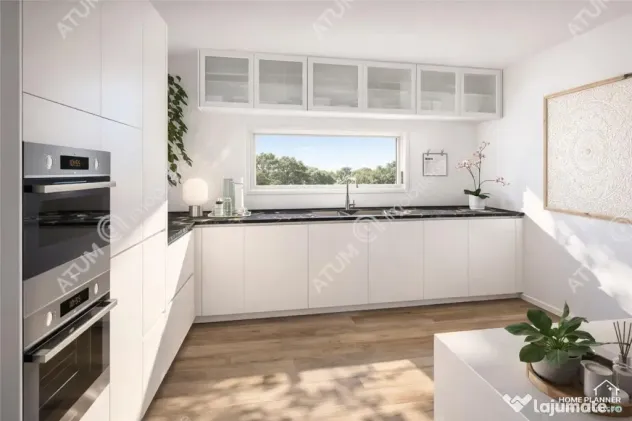 Casa individuala la cheie cu 4 camere si teren de 310 mp in - Cristian (Sibiu)