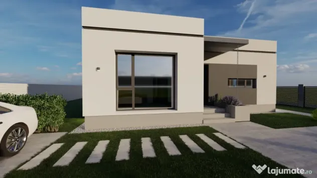 Casa individuala | Parter | Sanmihaiu Roman | Curte generoas - Sanmihaiu Roman (Timis)