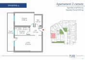 Militari-Metrou Preciziei, 2 Camere, 65.8 mp, Bloc Nou, FINALIZAT, Mutare rapida 