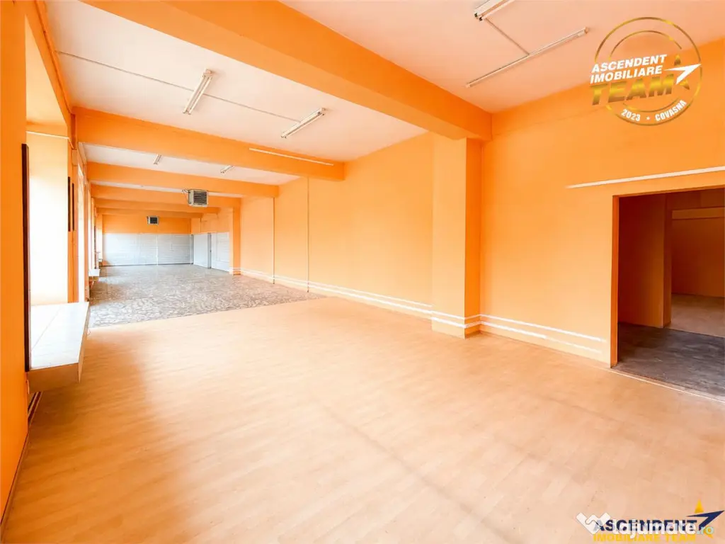 Spatiu comercial 128 mp, vitrinat, vad comercial format, acc - Sfantu Gheorghe (Covasna)