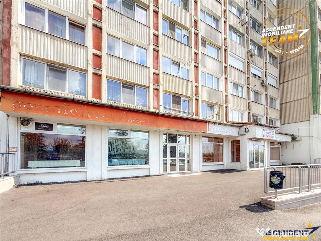 Spatiu comercial 128 mp, vitrinat, vad comercial format, acc - Sfantu Gheorghe (Covasna)