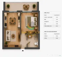 Apartament 2 camere studio - Parcare Bonus