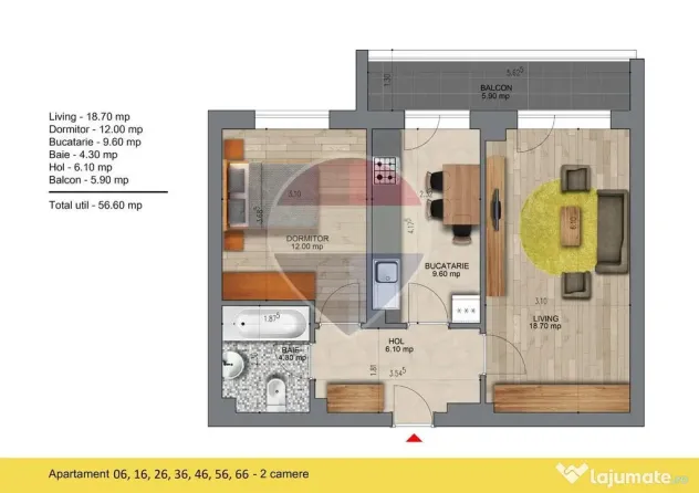 Apartament 2 Camere Deco | Residence | Parcare Inclusă - Popesti Leordeni (Bucuresti-Ilfov)