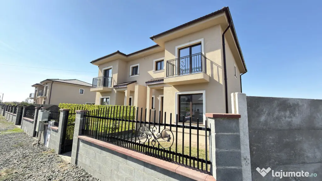 Duplex cu 4 camere | Toate utilitatile | Zona excelenta | Cu - Mosnita Noua (Timis)