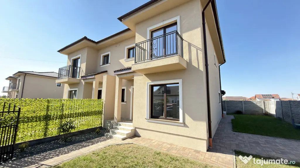 Duplex cu 4 camere | Toate utilitatile | Zona excelenta | Cu - Mosnita Noua (Timis)