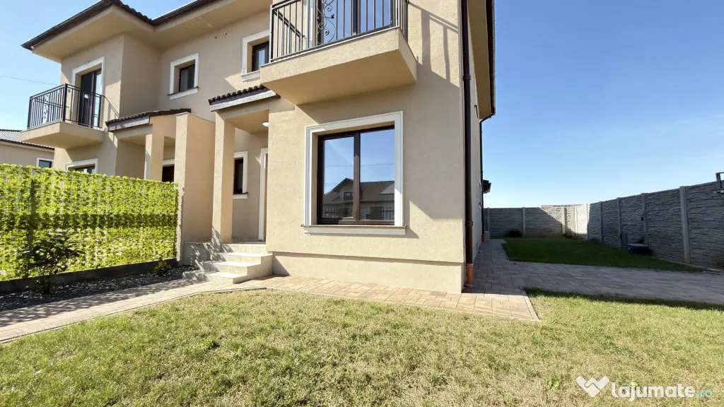 Duplex cu 4 camere | Toate utilitatile | Zona excelenta | Cu - Mosnita Noua (Timis)