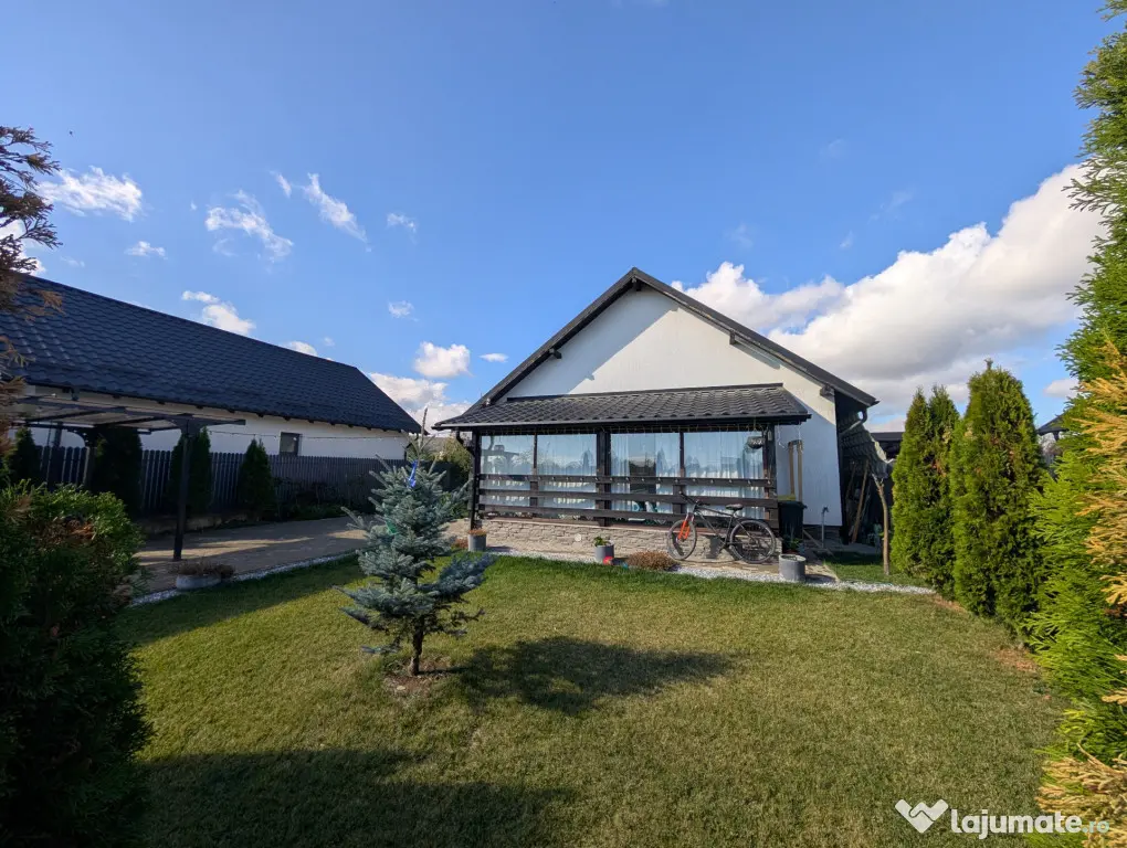Casa Lilieci amenajata modern, mobilată - utilata - Hemeius (Bacau)