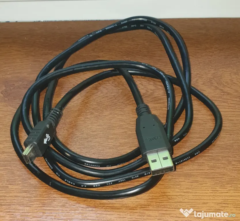 Cablu USB 2.0 A – Mini USB