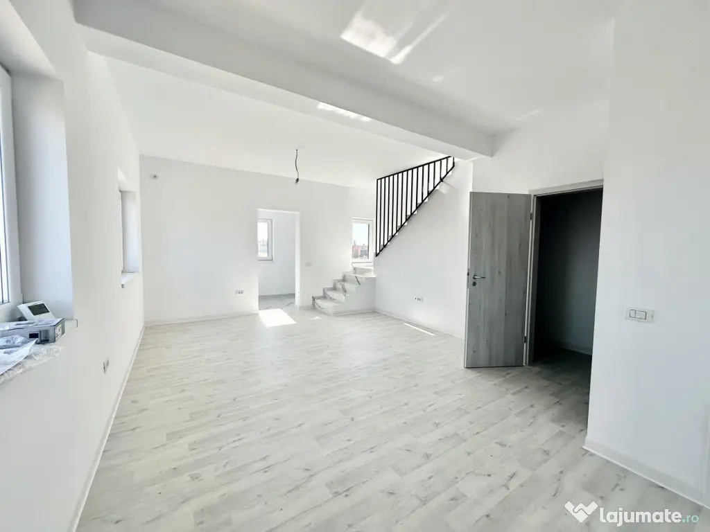 Duplex Modern P+M+Pod | 3 Camere | Terasa si Balcon | Bucova - Bucovat (Remetea Mare) (Timis)