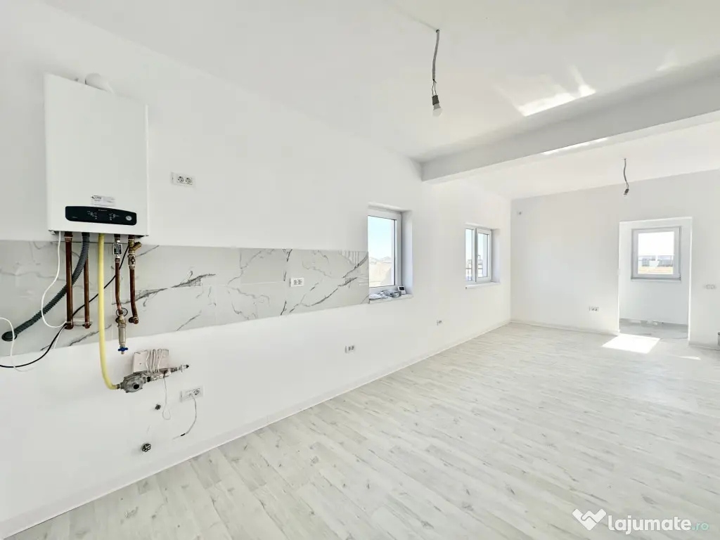 Duplex Modern P+M+Pod | 3 Camere | Terasa si Balcon | Bucova - Bucovat (Remetea Mare) (Timis)