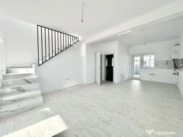 Duplex Modern P+M+Pod | 3 Camere | Terasa si Balcon | Bucova - Bucovat (Remetea Mare) (Timis)
