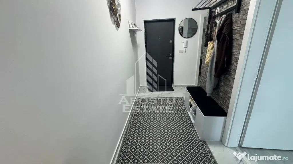Apartament cu 2 camere, decomandat, mobilat, zona Calea Urseni - Giroc (Timis)