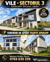 Vilă duplex 4 camere, ultrafinisată, în București, zona Splaiul Unirii