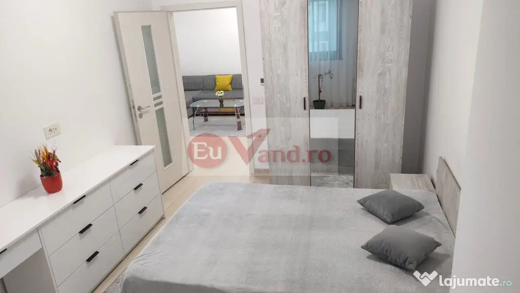 De inchiriat apartament cu 2 camere, bloc nou, Micro 17, et. 2, 550 euro - Galati (Galati)