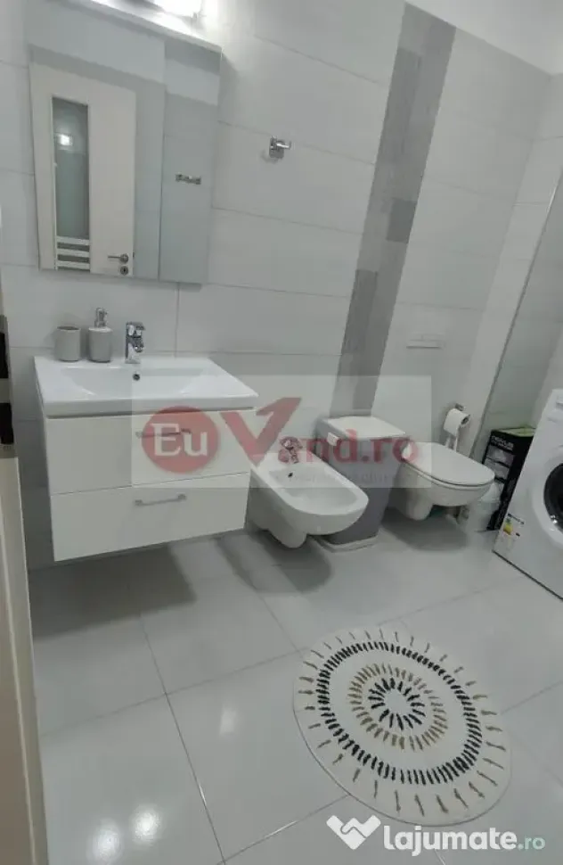 De inchiriat apartament cu 2 camere, bloc nou, Micro 17, et. 2, 550 euro - Galati (Galati)