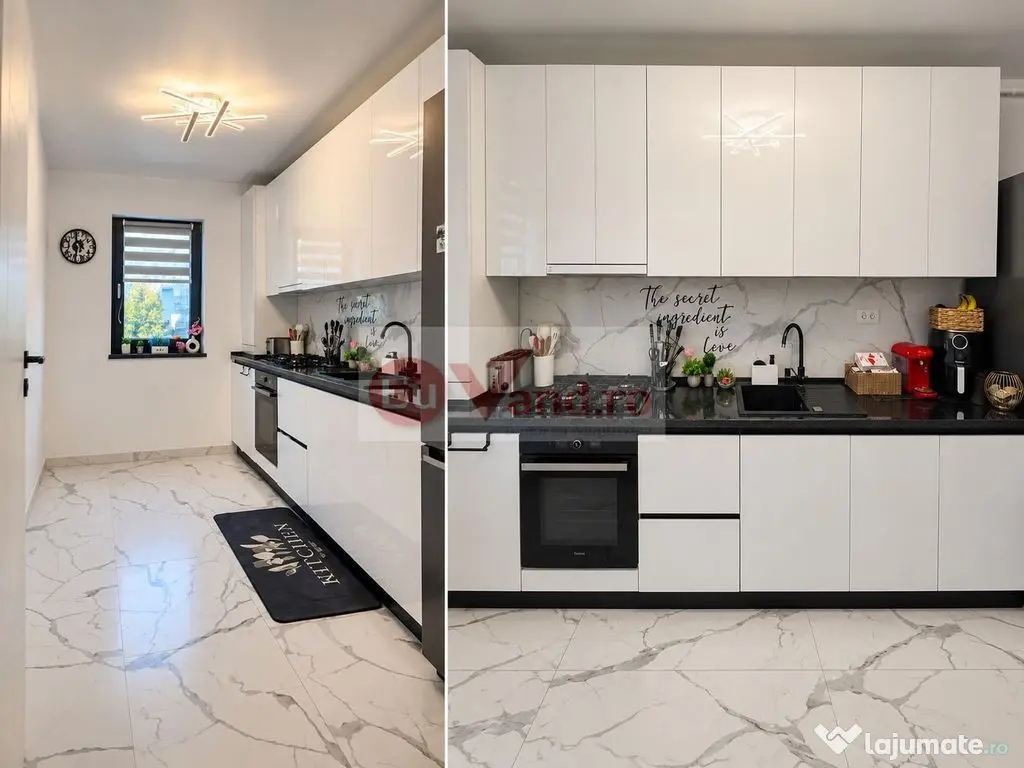 Apartament 2 camere decomandat, 67 mp, etaj 1, amenajare LUX – Zona Garii - Galati (Galati)