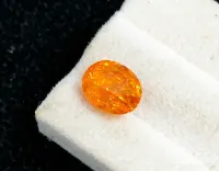 Granat Mandarin Natural 4,65 ct – Piatră Prețioasă cu Certificat AGL