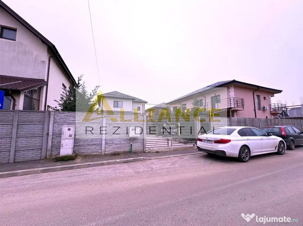 VILA Individuala cu 4 camere - 3 bai | 566 mp teren - - Popesti Leordeni (Bucuresti-Ilfov)