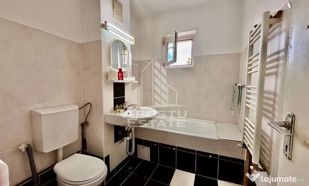 Apartament 3 camere decomandat de vânzare, 64 mp, centrală proprie - Timisoara (Timis)