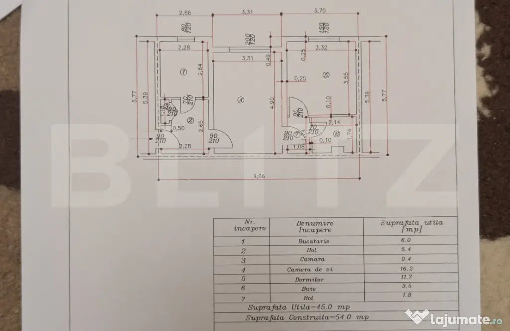 Apartament 2 camere de renovat, lângă Colegiul Nichita St? - Ploiesti (Prahova)