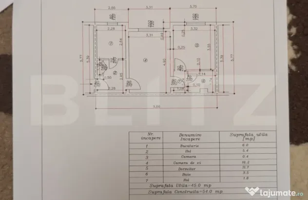 Apartament 2 camere de renovat, lângă Colegiul Nichita St? - Ploiesti (Prahova)