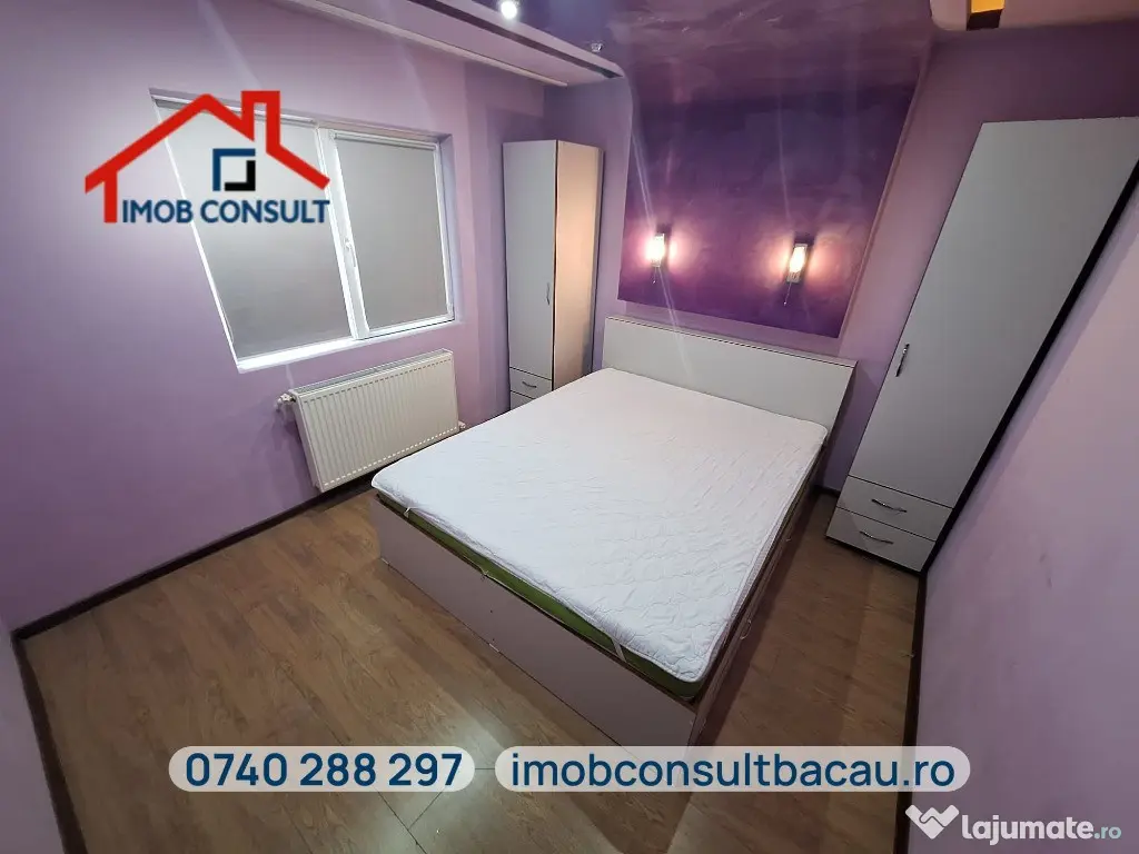 Apartament 2 camere, etaj 1, bloc izolat | Nord – CE1877 - Bacau (Bacau)