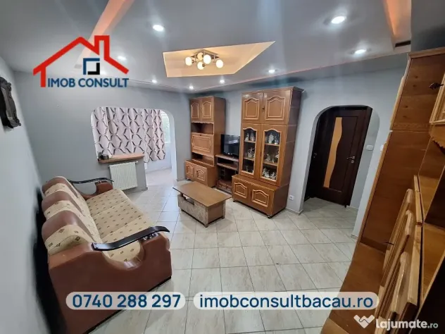 Apartament 2 camere, etaj 1, bloc izolat | Nord – CE1877 - Bacau (Bacau)
